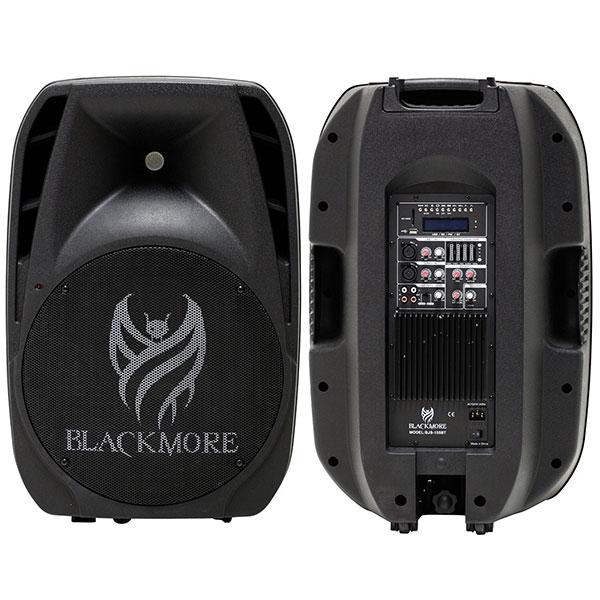 Blackmore Bocina Amplificada 15" ,  Radio Fm,  Usb,  Sd,  Aux,  Bluetooth , Microfono Gratis