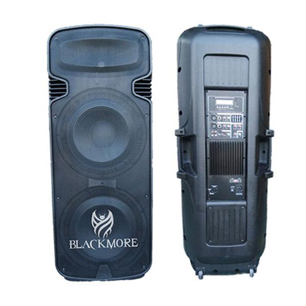 Blackmore Bocina Amplificada 2X15" ,  Radio Fm,  Usb,  Sd,  Aux,  Bluetooth , Microfono Gratis