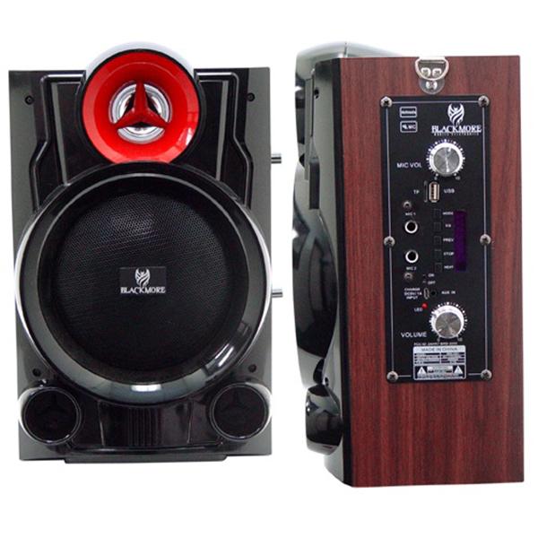 Blackmore Bocina Amplificada Recargable 6.5" 400W, Bluetooth, Aux In,  Usb , Microsd, Radio Fm