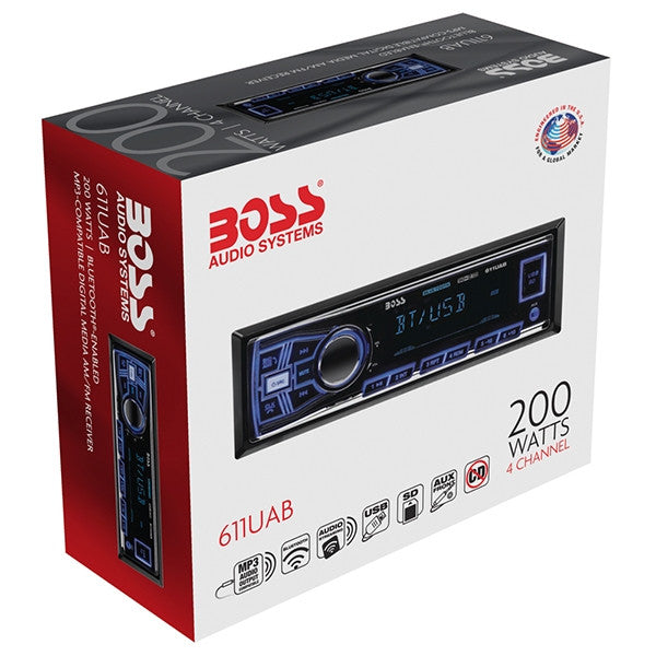 BOSS AUTOESTEREO BLUETOOTH /RADIO FM-AM /USB/AUX/SD/BL
