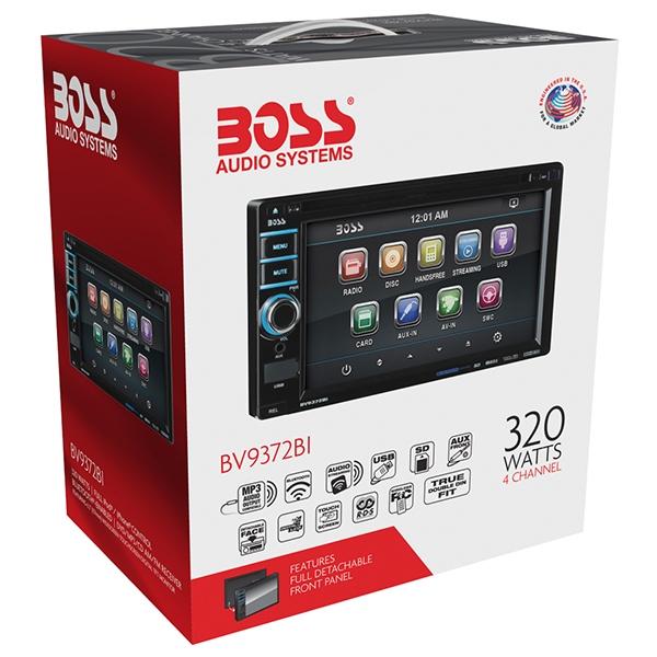 Boss Autoestereo De Patalla Touch Desmontable Bluetooth , 320 Watts ,  Cd,  Dvd,  Usb, Aux ,