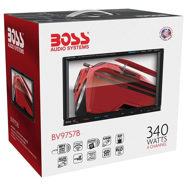 Boss Autoestereo De Patalla Touch Ajustable Bluetooth , 340 Watts ,  Cd,  Dvd,  Usb, Aux