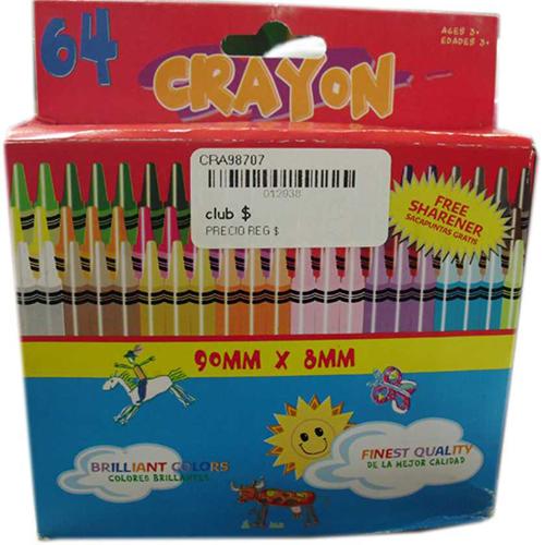 Crayolas 64Pzs, Cra98707
