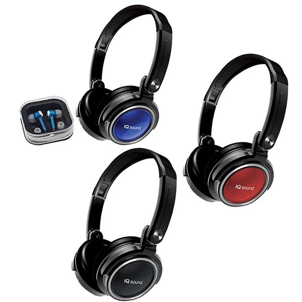 Iq Sound Auriculares 3.5 Mm Y Audifonos ,  2 En 1 ,  Compatible Con Varios Dispositivos