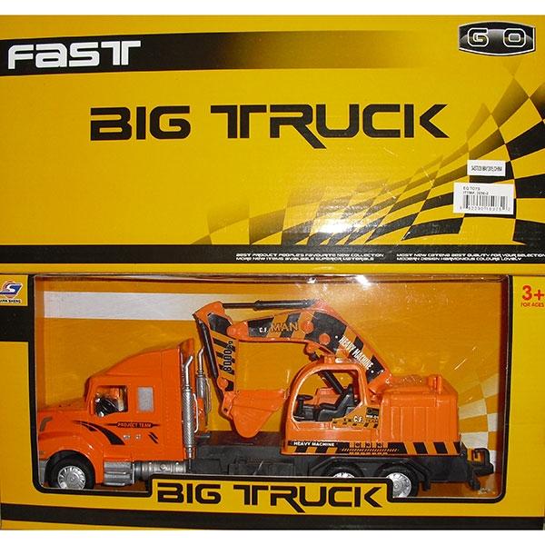 Eq Toys Big Truck Excavadora De Friccion Jia3698-9