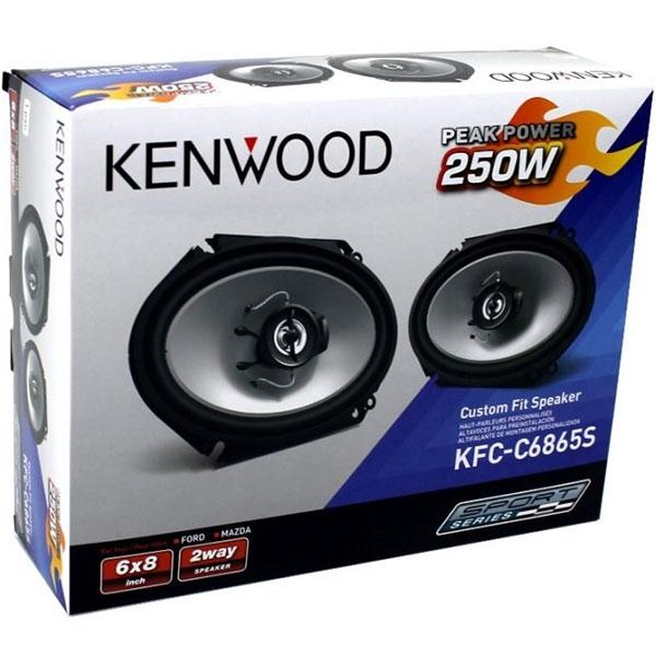 Kenwood Par De Bocinas Para Carro 6X8" Par 250 Watts