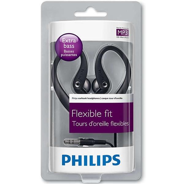 Philips Audifonos Ajustables Con Clip 3.5 Mm , Compatible Con Varios Dispositivos