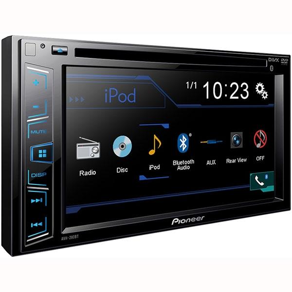 Pioneer Autoestereo Doble Din 6.2" Usb, Bluetooth