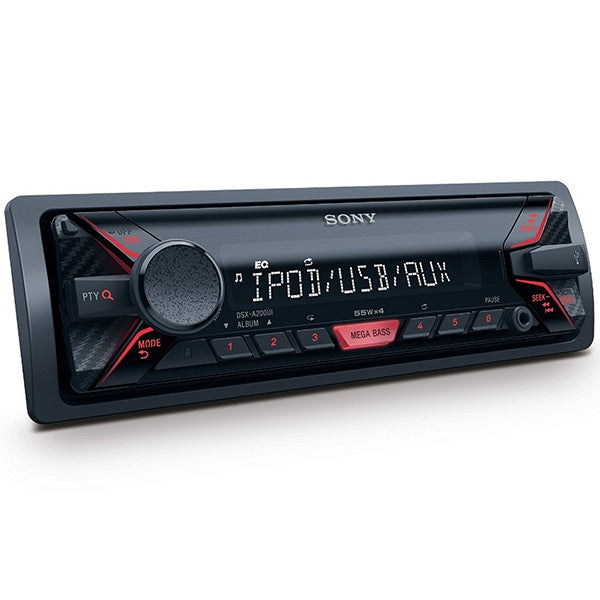 SONY AUTOESTEREO  RADIO AM-FM/MP3/USB/AUX/IPOD/MEGA BASS