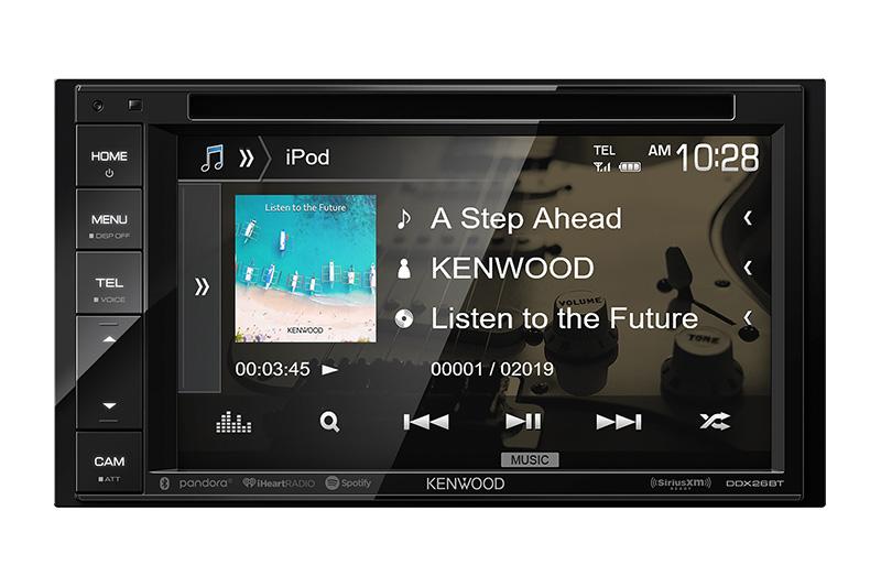 Kenwood DDX26BT 6.2” DVD Receiver W/Bluetooth - Touch Panel